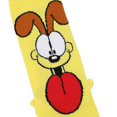 Women's Garfield & Odie Magnetic Hand Crew Socks