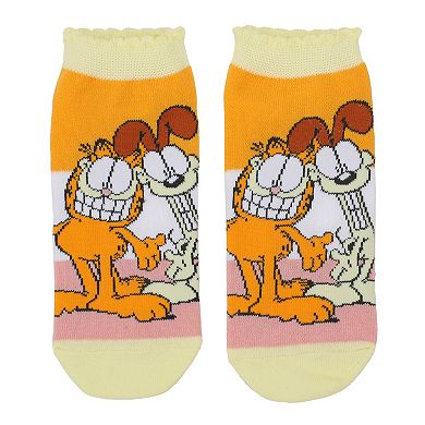 Women's Garfield & Odie Magnetic Hand Crew Socks