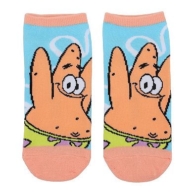 Women's SpongeBob SquarePants & Patrick Star 5-Pack Ankle Socks