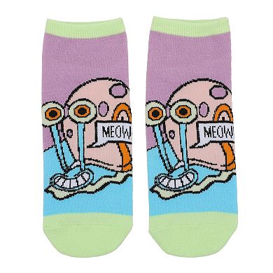 Women's SpongeBob SquarePants & Patrick Star 5-Pack Ankle Socks