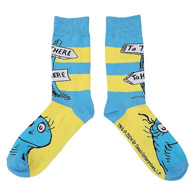 Women's Dr. Seuss 5-Pack The Cat in the Hat, Horton, & Friends Crew Socks