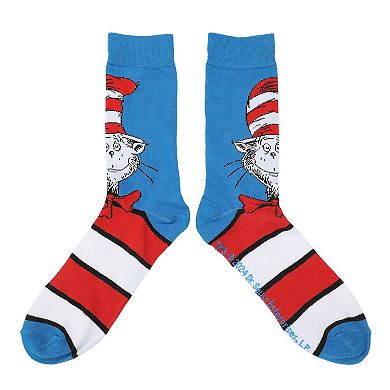 Women's Dr. Seuss 5-Pack The Cat in the Hat, Horton, & Friends Crew Socks