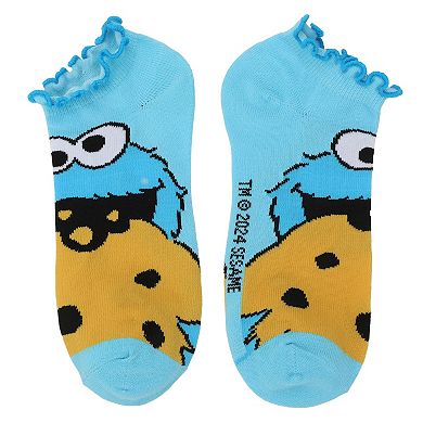 Women's 3-Pack Sesame Street Quarter Crew Socks
