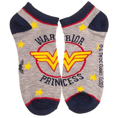 Women's 5-Pack Wonder Woman Ankle Socks