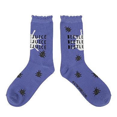 Women's Beetlejuice Chibi Crew Socks 5-Pack