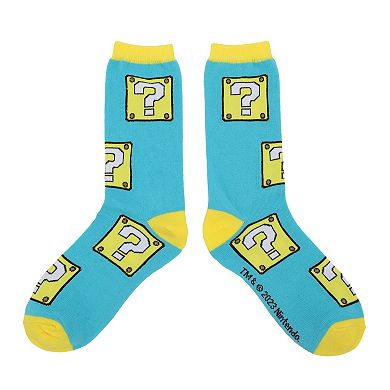 Women's Super Mario Crew Socks 5-Pack