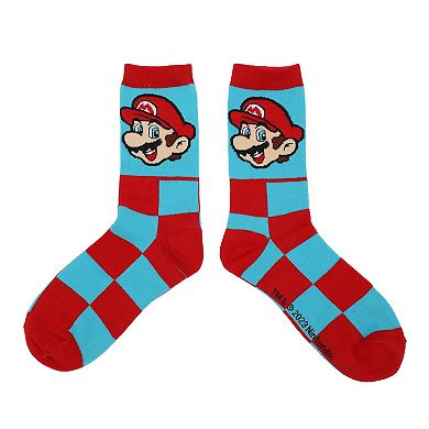 Women's Super Mario Crew Socks 5-Pack