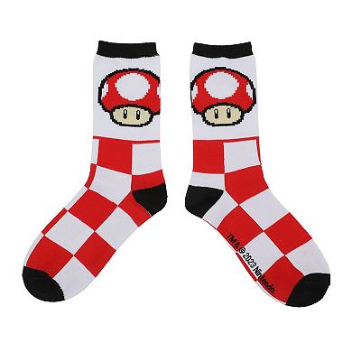 Women's Super Mario Crew Socks 5-Pack
