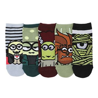 Women's Despicable Me Minions Ankle Socks 5-Pack