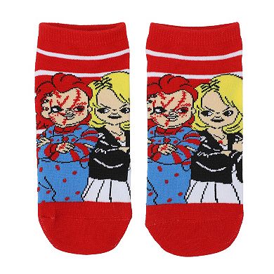 Women's Chucky & The Bride Ankle Socks 5-Pack
