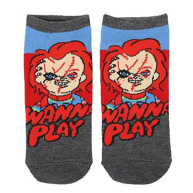 Women's Chucky & The Bride Ankle Socks 5-Pack