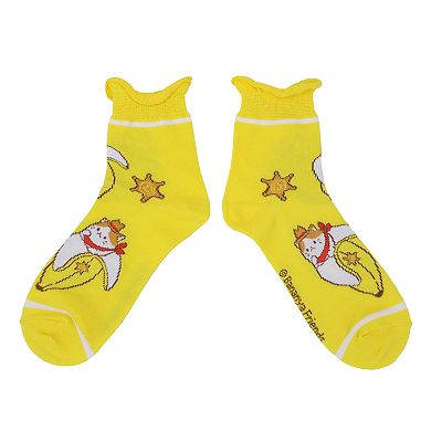 Women's Bananya Quarter Crew Socks 3-Pack