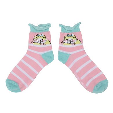 Women's Bananya Quarter Crew Socks 3-Pack