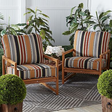Greendale Home Fashions 2-Piece Deep Seat Cushion Set