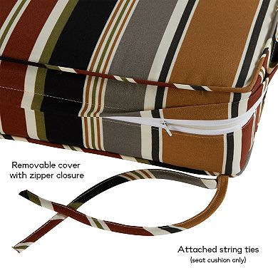 Greendale Home Fashions 2-Piece Deep Seat Cushion Set