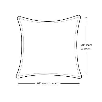 Greendale Home Fashions Boo Burlap Throw Pillow
