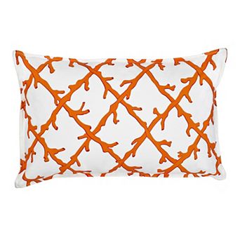 Greendale Home Fashions Lattice Rectangle Throw Pillow