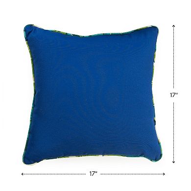 Greendale Home Fashions 2-Piece Square Outdoor Throw Pillow Set