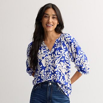 Women's Sonoma Goods For Life® Button Up Peasant Top