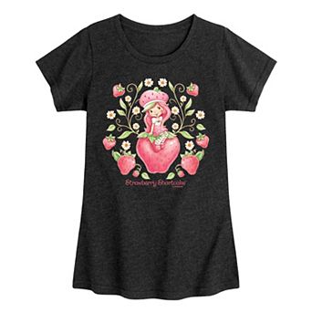 Girls 7-16 Strawberry Shortcake Floral Tee