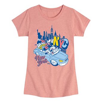 Disney's Mickey Mouse & Friends Girls 7-16 NYC Tee