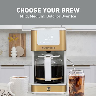 West Bend Timeless 12-Cup Hot & Iced Coffee Maker