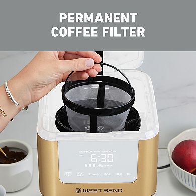 West Bend Timeless 12-Cup Hot & Iced Coffee Maker