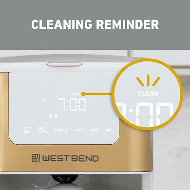 West Bend Timeless 12-Cup Hot & Iced Coffee Maker