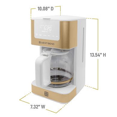 West Bend Timeless 12-Cup Hot & Iced Coffee Maker