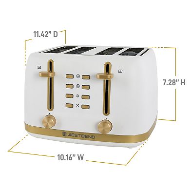 West Bend Timeless 4-Slice Toaster