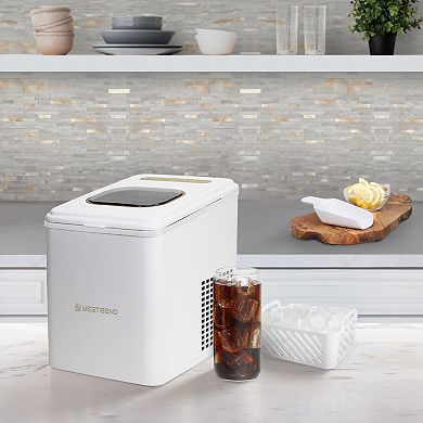 West Bend Timeless 26-lb. Countertop Bullet Ice Maker