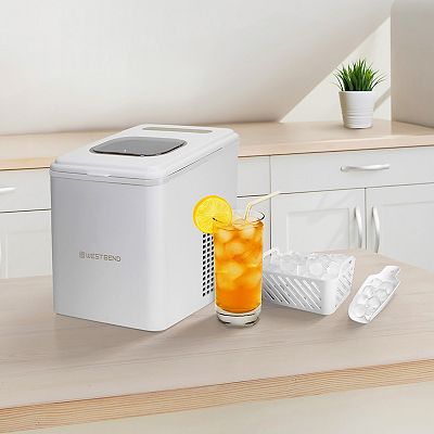 West Bend Timeless 26-lb. Countertop Bullet Ice Maker