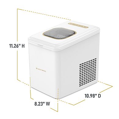 West Bend Timeless 26-lb. Countertop Bullet Ice Maker