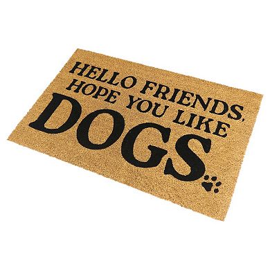 Sonoma Goods For Life® Coir Doormat with Dog Design