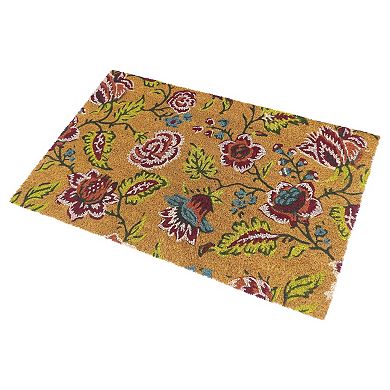 Sonoma Goods For Life® Floral Coir Doormat