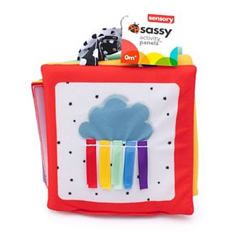 Sassy Baby 4-Count Reversible Soft Sensory Activity Panels
