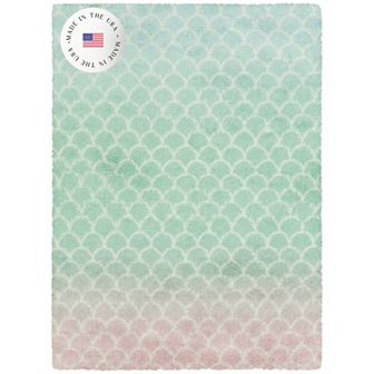 The Big One Kids™ Ombre Mermaid Throw or Area Rug
