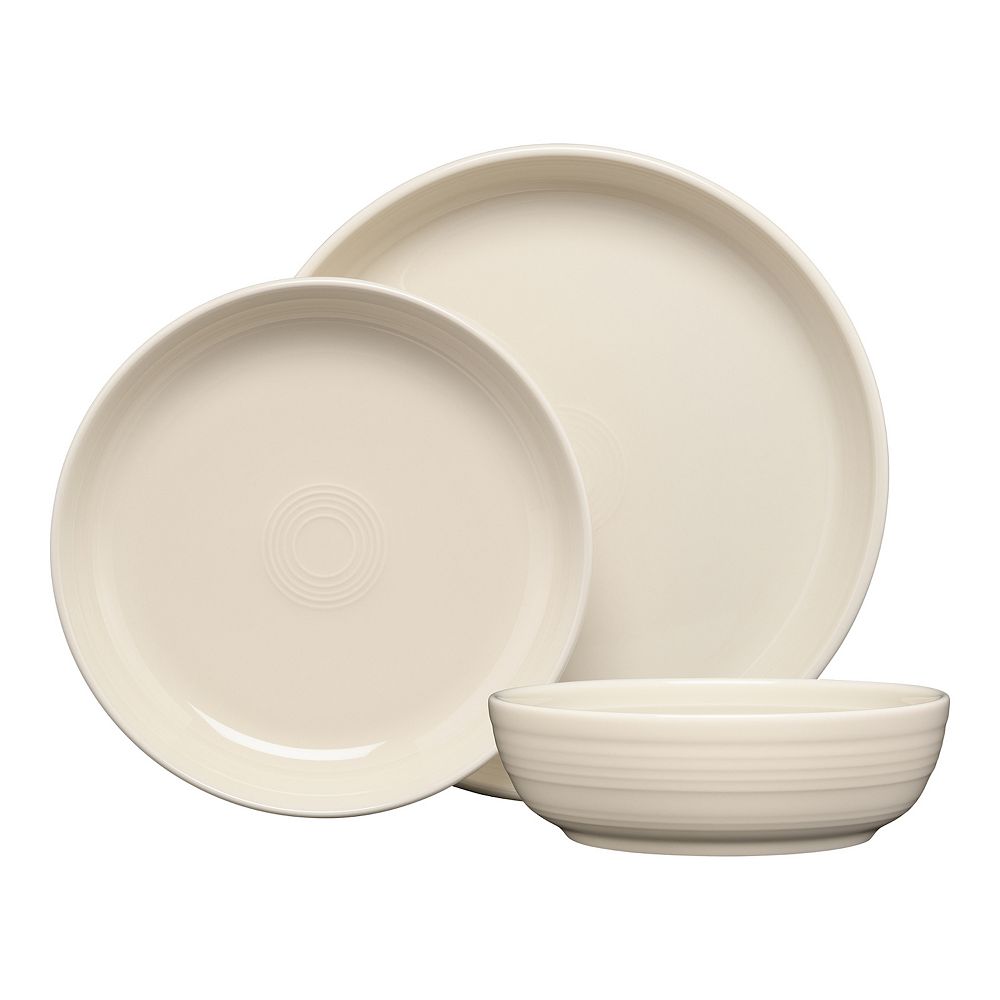 Fiesta Coupe 3-Piece Place Setting Bowls