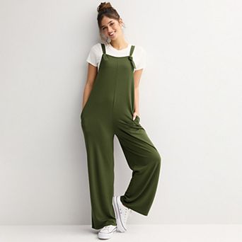 Juniors' Live To Be Spoiled Twofer Jumpsuit & Tee
