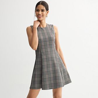 Petite Nine West Flared Mini Dress
