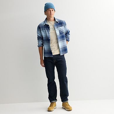 Men's Retrofit Long Sleeve Button Down Flannel