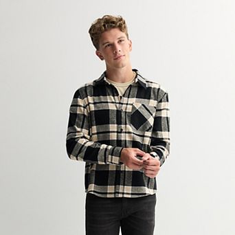 Men's Retrofit Long Sleeve Button Down Flannel
