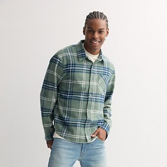 Men's Retrofit Long Sleeve Button Down Flannel