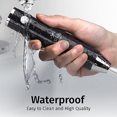 Zulay Kitchen Lux Rechargeable Milk Frother Handheld - Powerful 2-Speed Motor, Fully Waterproof