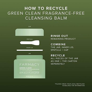 Green Clean Makeup Removing Cleansing Balm