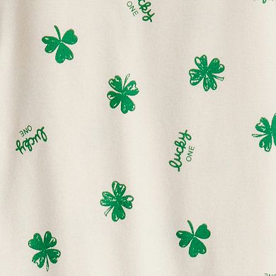 Girls 4-14 Carter's St. Patrick's Day 100% Cotton 2-pc. Pajama Top & Pajama Bottoms Set