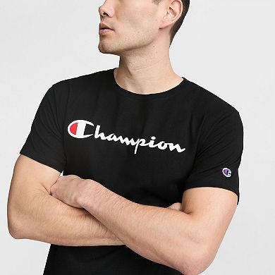 Men's Champion® Classic Graphic T-Shirt with Script Logo
