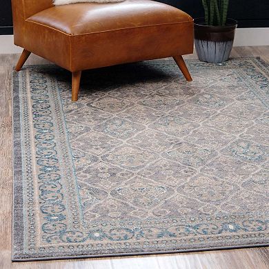 Unique Loom Kasern Salzburg Throw Rug