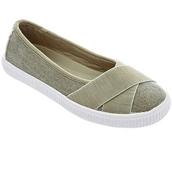 Comfortview Women's The Jazlyn Slip-On Sneaker