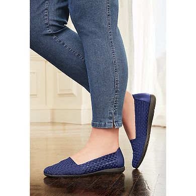 Comfortview Women's The Bethany Slip On Flat